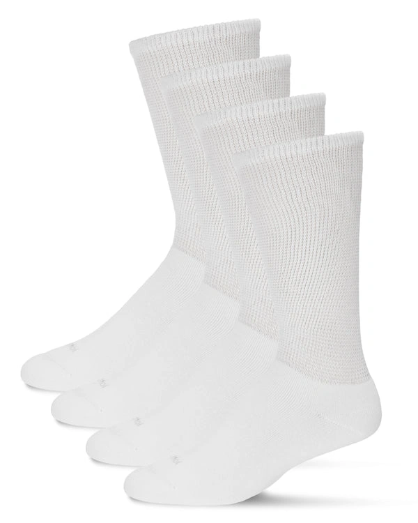 MeMoí Full Cushion Diabetic Socks – Ultimate Comfort & Care, 2 Pairs Set
