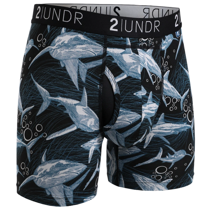 2UNDR Day Shift: Conquer Your Day in Bold White Boxer Briefs